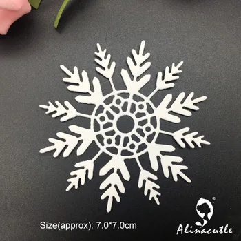 Die Lõigatud Metalli Lõikamine Talvel Snowfalkes Alinacraft Külalisteraamatusse Album Papercraft Käsitöö Kaart Stencil Art Lõikur Punch Surra
