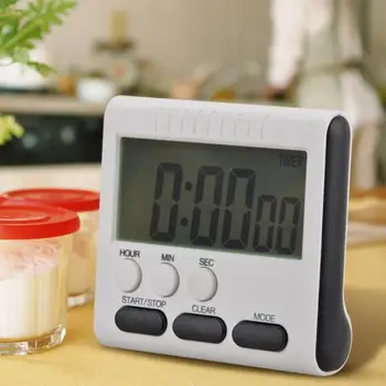 Köök Tööriistad Köök Taimer Digitaalne LCD Köögis Toiduvalmistamis Taimer loendab Alla Äratuskell MEID Lihtne Kasutada Magnet Köök Loendurid