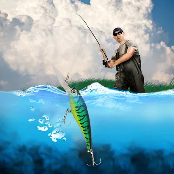 12g 11cm Kalapüügi Peibutis kalasöödaks Biooniline Lepamaim Bass Ahven Crankbait Tegeleda Kalapüügi Lures Konksu Kunstlik Ujuv Sööt