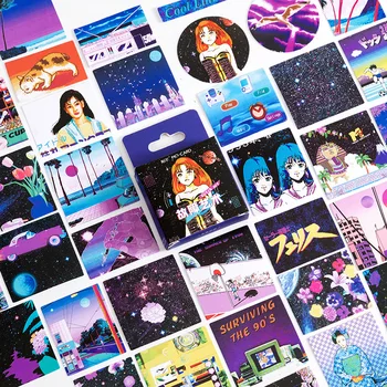 46 Tk Kawaii Anime Tüdruk Washi Dekoratiivsed Kleebised Scrapbook Paberist Kaunistamiseks Planeerija Telefoni Juhul Külalisteraamatusse Ümbrikud