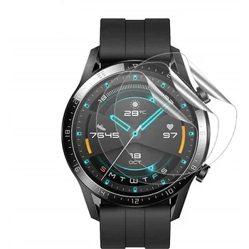 Pehme Läbipaistev Ekraani Kaitse Hüdrogeeli Film Huawei Vaadata GT GT2 GT2e 46 mm Smartwatch Kaitsva Tarvikud, mida Ei ole Klaas