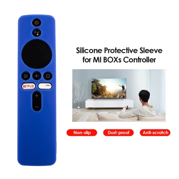Silikoonist, Puldi Puhul Xiaomi Mi Kast S/4X Mi Remote TV Stick Kate Xiaomi Pehme Plain Puldid Kontrolli Protector