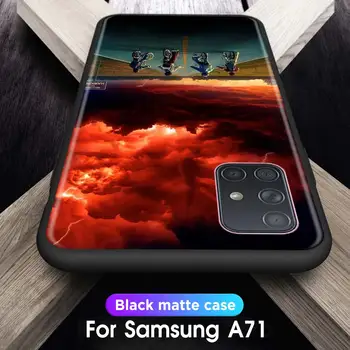 Telefon Case For Samsung Galaxy A51 A71 5G A21s A11 A31 A41 A91 A72 A12 A02s Pehme, Räni Tagasi coque Fundas Võõras Asju plakat