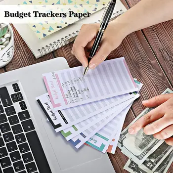12 Kulul Tracker Eelarve Lehed I Raha Korraldaja Raha ja Pearaamatu Raamatu Kasutada Sularahas Ümbrikud Eelarve Raha Taskud