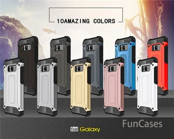 Luksus Karm Vastupidav Armor Telefon Case For Samsung Galaxy S10 S8 S9 Plus S10e S5 S6 S7 Äär Hybrid PC-Põrutuskindel Kate
