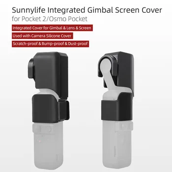 Sunnylife Gimbal Objektiivi Ekraani Kate Protector Scratch-Tolmu-Tõend-Tõestus DJI OSMO Tasku 2 Pihuarvutite Kaamera