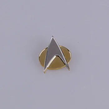 ST Pääsme Star Suveniiride Trek Järgmise Põlvkonna Metallist Pin Badge&Rank Pip/Pis 6tk Komplekt Cosplay Prop
