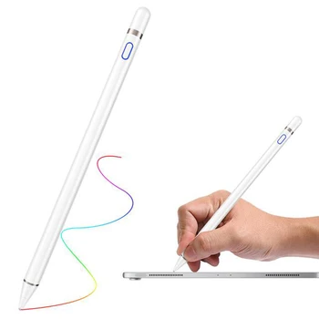 Aktiivne Stylus Pen for Android,iOS, iPad, iPhone ja Kõige Tablett, 1,5 mm Trahvi Punkti Laetav Digitaalne Pliiats Pliiatsi Joonistus