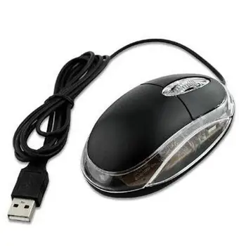 Ergonoomiline Mini Juhtmega Hiirt Kõrge Kvaliteedi USB-RGB Valgus Office-Kodu Sülearvuti Optilist Ratta Gaming Mouse For PC/Sülearvuti Uus