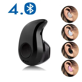 Mini-Juhtmeta Bluetooth-Kõrvaklapp Kõrvas Sport koos Mic-Vabad Peakomplekt Earbuds Kõigile Telefon Samsung Huawei Xiaomi Android