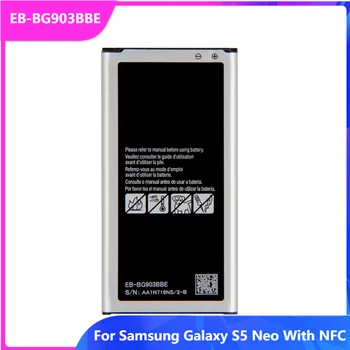 Algne Telefoni Aku EB-BG903BBE Samsung Galaxy S5 Neo NFC Asendamine Laetav Akut 2800mAh