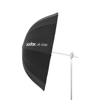 Godox UB-105W 41in 105cm Parabool Must Valge Peegeldav Vihmavari Stuudio Valgus Vihmavari Must Hõbe Difuusor Katmiseks Riie