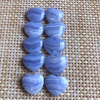 Sinine pits avärav südame kivid looduslikku mineraali kristallid reiki tervendav kividest ehete kaunistamiseks