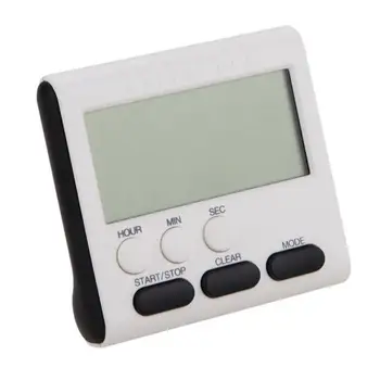 LCD Digitaalne Ekraan, Köök Taimer Square Toiduvalmistamis Count Up Taimer Alarm Multifunktsionaalne Magnet Kella Köök Tööriistad