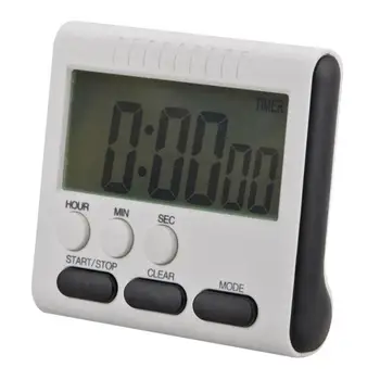 LCD Digitaalne Ekraan, Köök Taimer Square Toiduvalmistamis Count Up Taimer Alarm Multifunktsionaalne Magnet Kella Köök Tööriistad