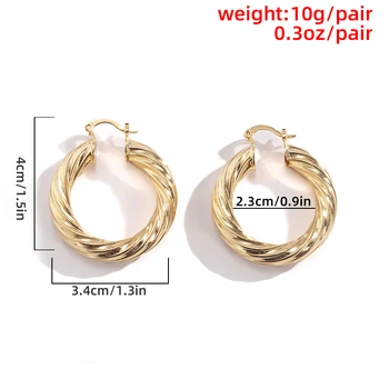 Uus Mood Ring Crystal Hoop Kõrvarõngad Naistele Liialdatud Metallist Suur Ring Ring Kõrvarõngad 2021 boucle lõngaga Oreille Femme Jewerly
