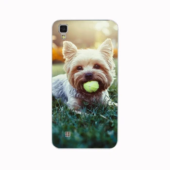 197FG yorkshire ' i terjer koera kutsikas kingitus Pehmest Silikoonist Tpü Kate telefoni puhul LG Võimsus 2 X K50 Q60 K10 Puhul