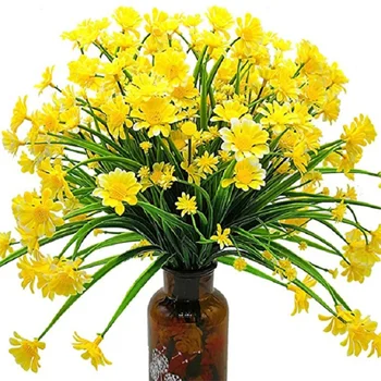 Ono Chrysanthemum 7 Etapiviisilisusse Kvaliteedi Tehislilled Daisy Lill, Aed Kodu Kaunistamiseks Pulmapidu Koridori Käsitöö
