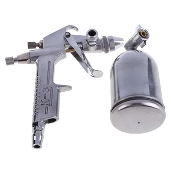 125ml Spray Gun Pihusti Air Brush Aerografo Paint Tool Raskuse Söötmine Pen Relv Penumatic Mööbel Maali Autod