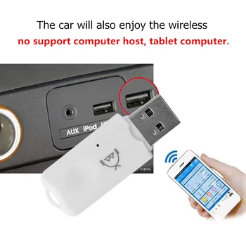 EOENKK USB Bluetooth Audio ReceptionAdapter Bluetooth Pulk Kõlar Emitter Väike Sinine Kork BT470 sobib allUSBspeakers