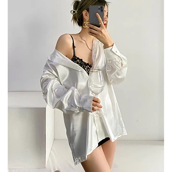 Naiste särk ZA2021 uus rinnamikrofon single-breasted pikkade varrukatega naiste särk Tops casual šikk street noorte mugav särk naistele