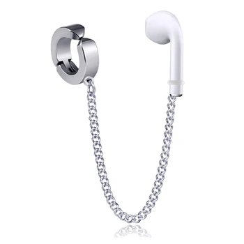 Kõrva-Klamber Ketid Bluetooth Kõrvaklappide Jaoks Airpods Omanikud Tarvikud Unisex Kõrvarõngad Mood Tarvikud Anti-Ehted Kadunud