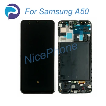 Samsung A50 LCD Ekraan Puutetundlik Digitizer Assamblee Asendamine SM-A505F/FN/GN/G/FM/YN/W/X/U/GT/U1/G/N,SM-S506DL ekraan