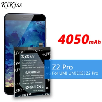 KiKiss 4050mAh Z2 Pro Mobiiltelefoni Akude UMI Umidigi Z2 Pro Z2Pro Aku + tööriistad