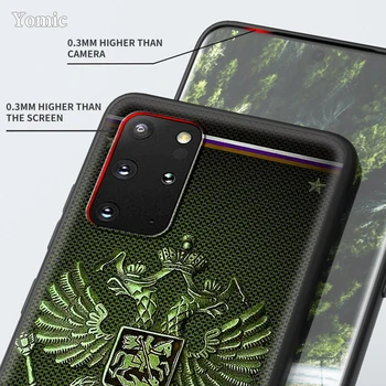 Venemaa Lipp vapp Case For Samsung Galaxy S21 Ultra A51 A71 A52 A72 5G S20 FE A50 A70 A41 A30 A31 A21s Must Kate Telefon