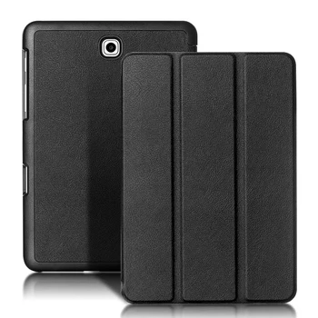 Case For Samsung Galaxy Tab S2 8.0 Smart Cover PU Nahk SM-T710 SM-715 T713 T719 Tablett Juhul Õhuke Magnet Kokkuklapitavad Seista Nahk