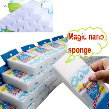 10TK Valge Melamiin Sponge Magic Sponge Kustutaja Eest, Köögi -, Kontori-Vannituba Puhas Accessory/Tassi Puhastus Nano