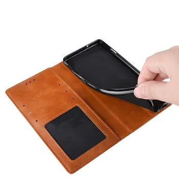 MOFi jaoks Redmi Lisa 8 Pro Juhul Mi Note8 8Pro Magnet-Kaardi Pesa kate Xiaomi Seista Eluaseme Vintage Silikoon PU Nahk Raamat