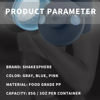 ShakeSphere Selge, Kosmeetika Purgid Meik Konteiner Läbipaistvast Plastikust Purgi Näokreem Proovi Box