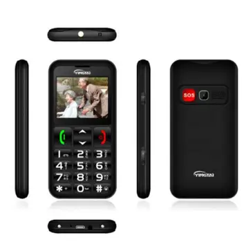 Vanem Mobiiltelefon 2G Parim Omadus Kõrgemate Telefon 2,2 Tolline Võrgustik SOS Kiirus nupuvajutusega Kõlar Sagedusala Tõrvik Dial GSM FM-Suur B7C7