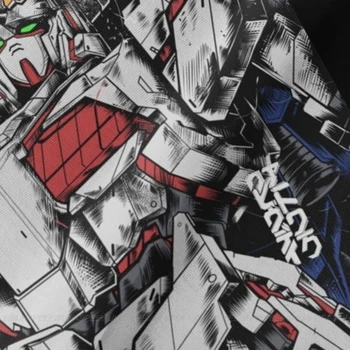 Gundam Unicorn Teeshirts Paar Väga Kvaliteetset Tee Särk Mees Lühikesed Varrukad Moodne Brändi Unikaalsed Rõivad