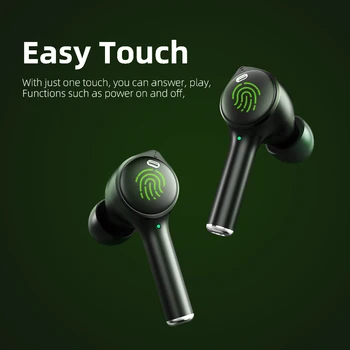 HoneyGrand Mängude Earbuds TWS Madal Latentsus Bluetooth Kõrvaklapid Touch Müra Tühistamises Hifi Bass Audio Gamer Headset Koos Mic PUBG