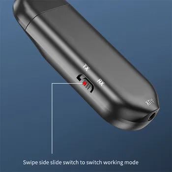 USB-Bluetooth Adapter 5.0 Audio-Vastuvõtja, Saatja, AUX-in 3,5 MM Stereo Muusika Traadita Adapterid Auto TV PC Speaker Adaptador