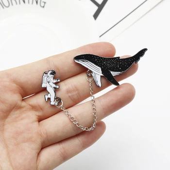 Armas Delfiin Võlu, Sõle Mini Loomade Sõrmed Prossid Märgid Lapsed Pin Kingitus DIY Ehted, Mütsi Seljakoti Teksad Pross