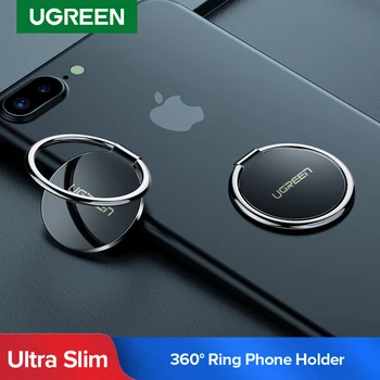 Ugreen Moblie Telefon Helisema Omanik Seista mobiiltelefoni 360 Kraadise Pöörde Metallist Hoidja iphone 11 12 Xiaomi 10 Samsung, Huawei