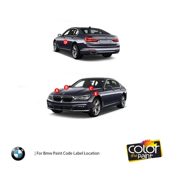 Värv ja Värvi BMW Automotive Touch Up Värvi - DONINGTON GRAU TÄIDETUD - C17 - Paint Scratch Remont, täpne Vaste