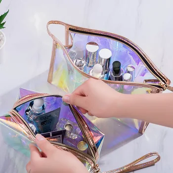 Läbipaistev 2020. aasta Uus Make Up Kott Lady Naiste Suvel TPÜ Mini Jelly Kott Kosmeetika Kott Ladustamise Kott Moe-Laser Naiste Kott