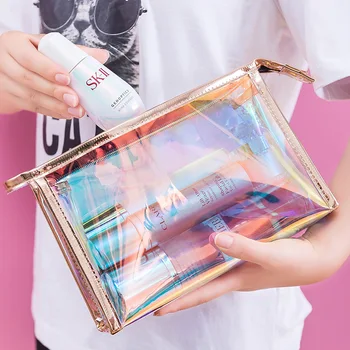 Läbipaistev 2020. aasta Uus Make Up Kott Lady Naiste Suvel TPÜ Mini Jelly Kott Kosmeetika Kott Ladustamise Kott Moe-Laser Naiste Kott