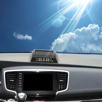 8 Bar Andur Auto Rehvi Rõhu Monitooring Veoauto Haagiste RVs Laagris USB Solar Laadimine TPMS-Süsteemi rehvirõhu Andurid