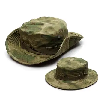 Uute Sõjaliste kamuflaaž kopp Müts valdkonnas Jahindus, Matkamine Kalamees Mütsid Sun Protector panama Mütsid Taktikaline mütsid Meestele gorras