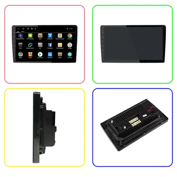 Android 9.0 Quad-Core 2Din autoraadio Multimeedia Video Mängija, Navigatsiooni GPS Mazda 6 2002 2003-2006 WIFI tahavaate Kaamera USB