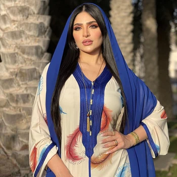 Ramadan Rüü Djelaba Femme Marocaine Seal Kaftan Kauhtana Marocain Abaya Dubai Wrap Moslemi Mood Hijab Kleit Türgi Abayas Naistele