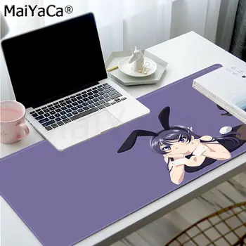 Kawaii Anime Sakurajima Mai Tüdruk Kummi PC Computer Gaming mousepad Suurus CSGO Mängu Mängija Lauaarvuti, Arvuti Sülearvuti