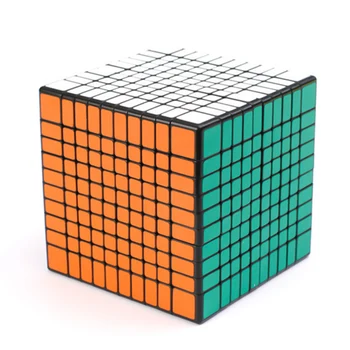 ShengShou 10x10 Magic Cube Professionaalne PVC Matt Kleebised Cubo World Puzzle Kiirus Klassikaline Mänguasjad Õppe, Hariduse Mänguasi