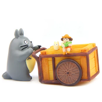1set Uute Minu Naaber Totoro Mei Haldjas Arvandmed Mänguasjad Totoro Lillepoti Vaik Mudel Mänguasi