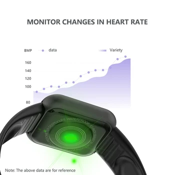 Uue Versiooni D20/Y68 Smart Vaadata Meeste Ja Naiste Kellad Bluetooth-Sport Fitness Smart Südame Löögisageduse Monitor vererõhu Vaadata